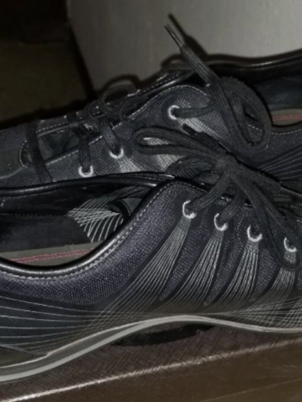 Cole Haan Zoom Flywire Mens sneakers Lace Up Anthracite/ Black C07819 12M